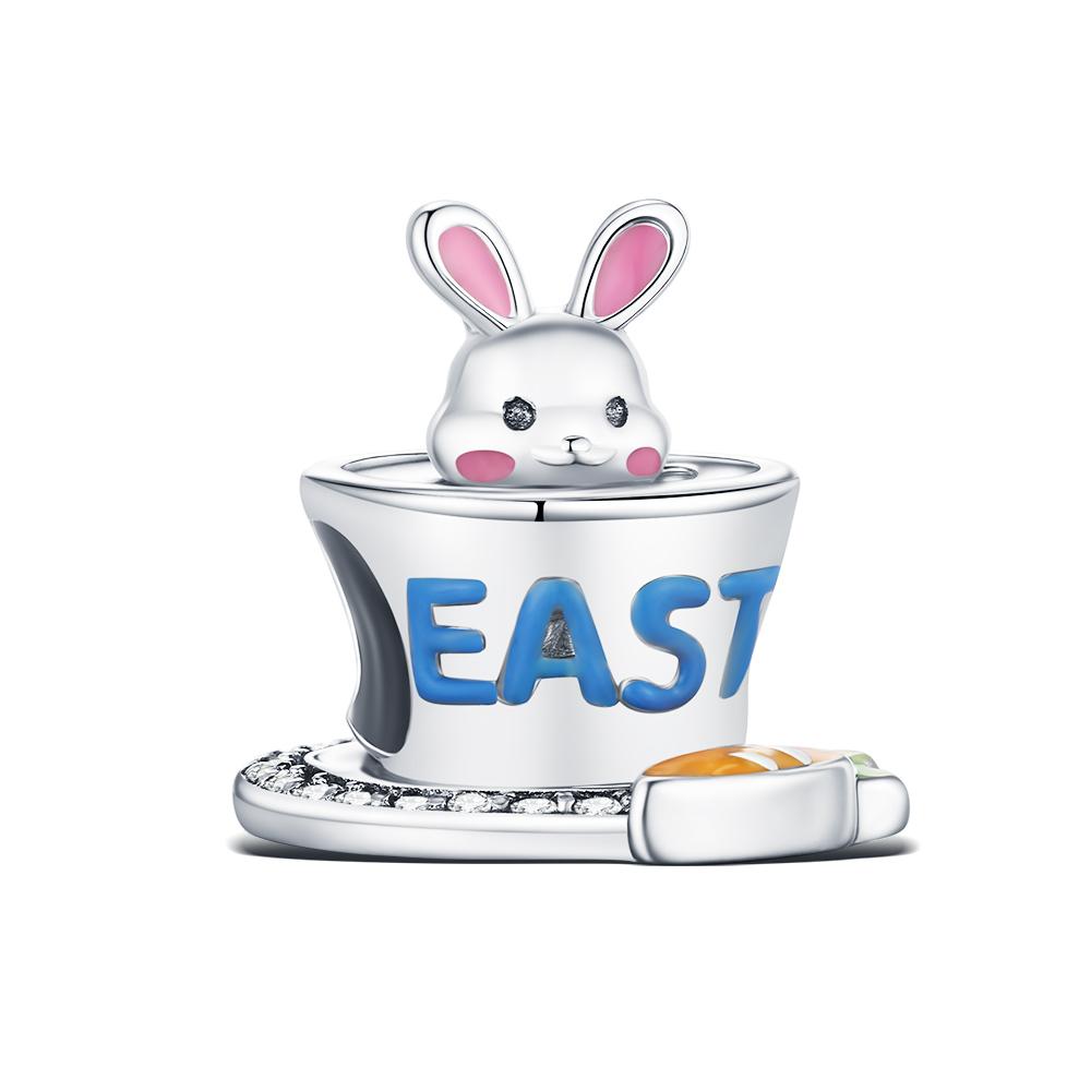 Copper Cute Car Bead Robot Charm Pink Pendant Fit Original Bracelet For Women Diy Fashion Jewelry Love Gift Elegant