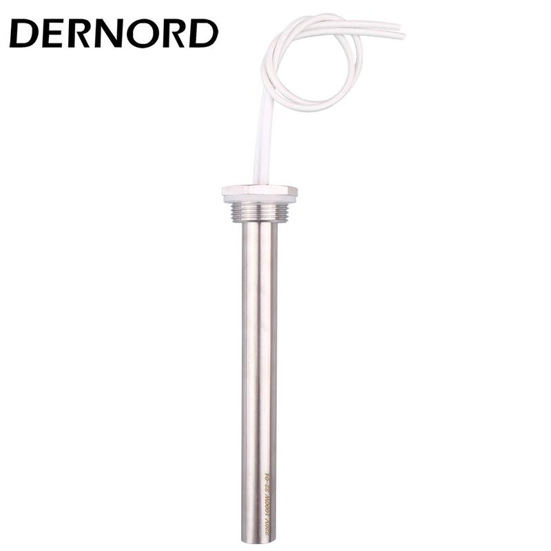 DN25 Cartridge Immersion Heater Stainless Steel 304 Hot Water Rod 1kw/2kw/3kw Tubular Heating Element 220V