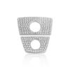 Diamond-Encrusted Electronic Handbrake Decal for Volvo XC60 V60 XC90 S90 V90 Auto Hold Modification Decoration Accessories Anv256