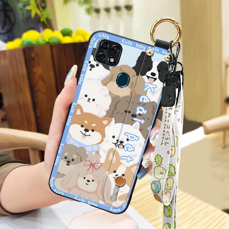 Waterproof Wrist Strap Phone Case For ZTE Blade V2020 Vita/Blade20 Smart/10 Smart Fashion Design Anti-knock Ring Cartoon