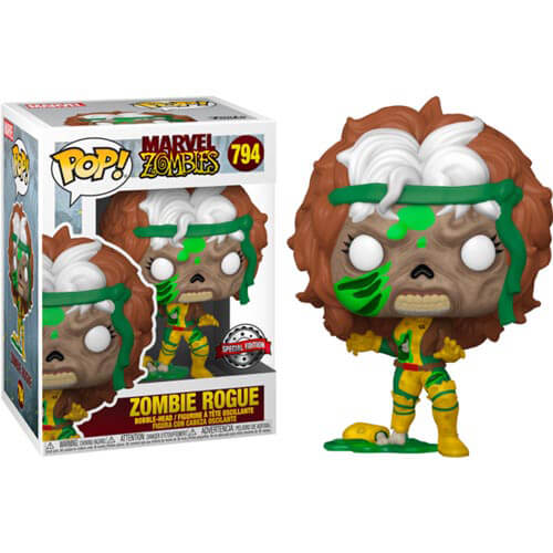 Exkluzivní americký pop Marvel Zombies Rogue! Vinyl