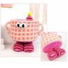 Spacious Cotton Rope Storage Basket With Convenient Handles For Movement And Stylish Home Decors