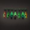 7 Pcs Squid Hook Lure Hook Fishing Tackles Simulation Luminous Fishing Bait Fluorescent Fishing Lures Fishing Lures for Fishing