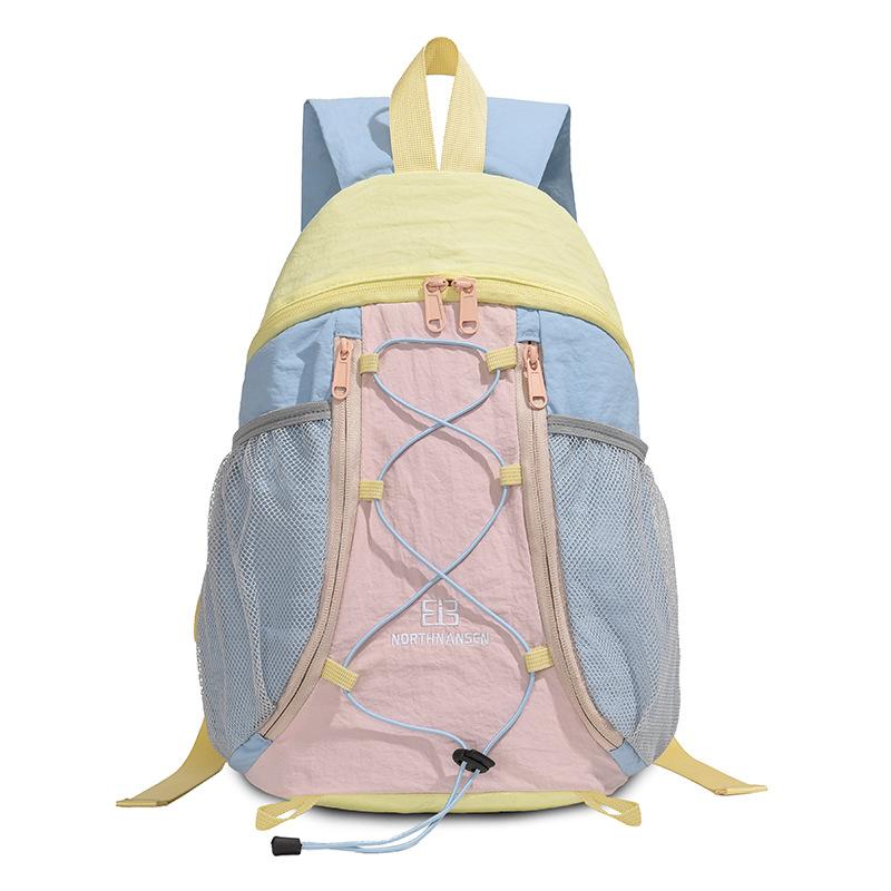 Schoolbag1011 new fashion outdoor appearance travel large capacity light camping casual women's college student backpack