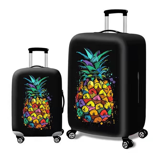 Dygzh Luggage Cover 18-32 Inch Flower Painted Travel Luggage Cover Rainproof Elastic Luggage Case Thick Elastic Fiber Waterproof Luggage Protection Bag Color : E, Size : S 18-21 Dygzh Luggage Cover 18-32 Inch Flower Painted Travel Luggage Cover Rainproof Elastic Luggage Case Thick Elastic Fiber Waterproof Luggage Protection Bag Color : E, Size : S 18-21