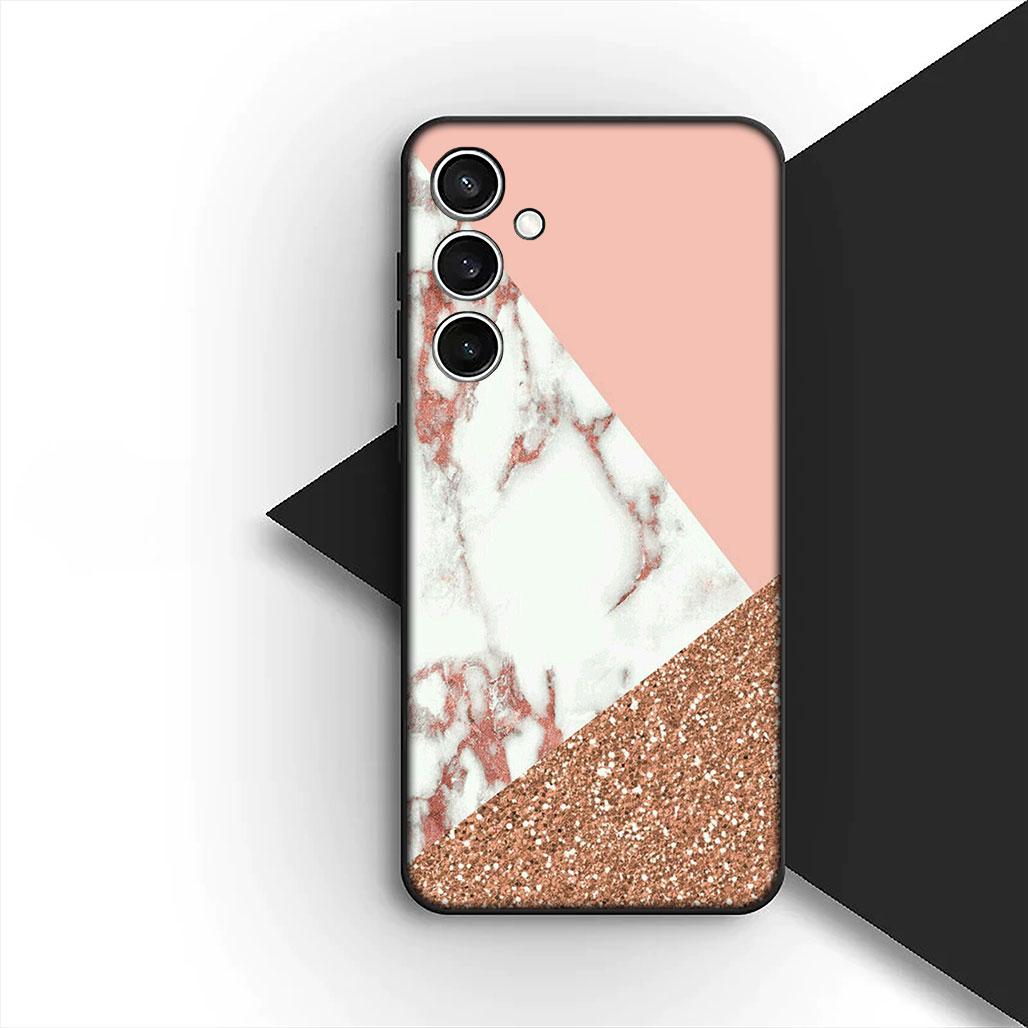 

Texture Rose Flower Marble Grain Cover for Apple iPhone 16 14 15 Plus 11 Pro Max 16E ProMax + 15Plus 16+ 14+ Coque Phone Case iPhone 14 Pro