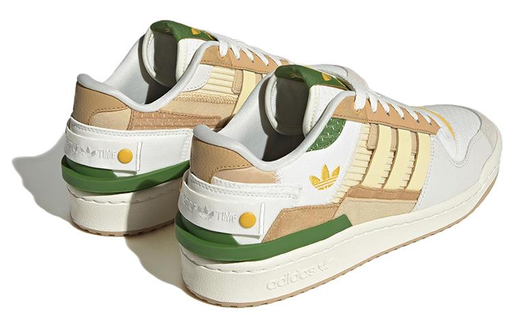 Adidas Originals Forum Exhibit Low 'Beige Green' Men's Sneakers