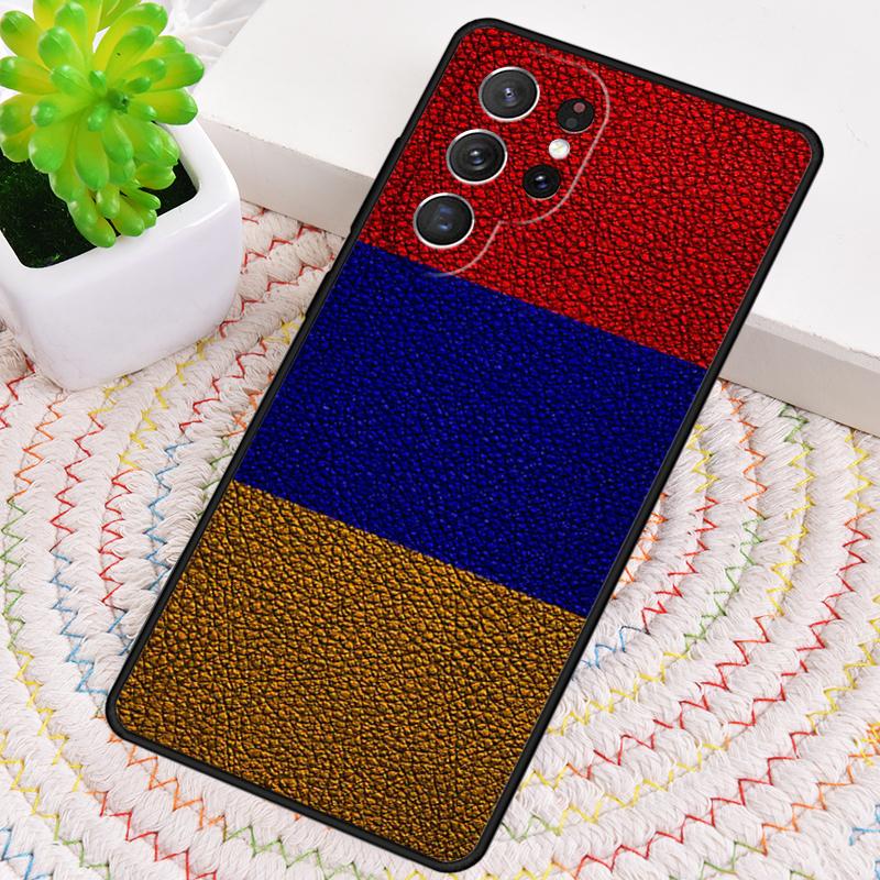 Armenia Albania Russia Emblem Phone Case for Samsung Galaxy Note 10 Pro S26 Ultra S23 S24 FE S25 S21 S22 PLUS Shockproof Cover