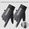 Windproof Ski Gloves Thickened Touch Screen Gloves Fashion Cycling Mittens  Outdoor