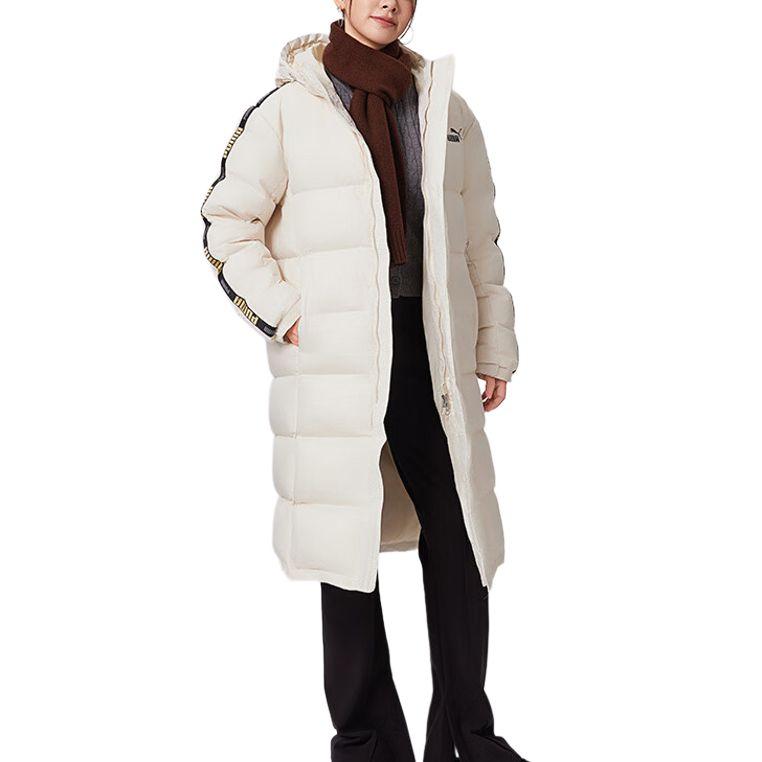 Puma Winddichte Wasserabweisende Lange Daunen-Sportjacke Unisex-Jacken 635856-87