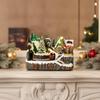 Light up Village House Ornament Multicolor Tabletop Decoration Decorative