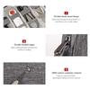 Hub Caps For Volkswagen VW Car Storage Bag Portable Handbag Organizer Pouch Case Scirocco Passat Polo B5 B6 B7 CC Tiguan Sharan