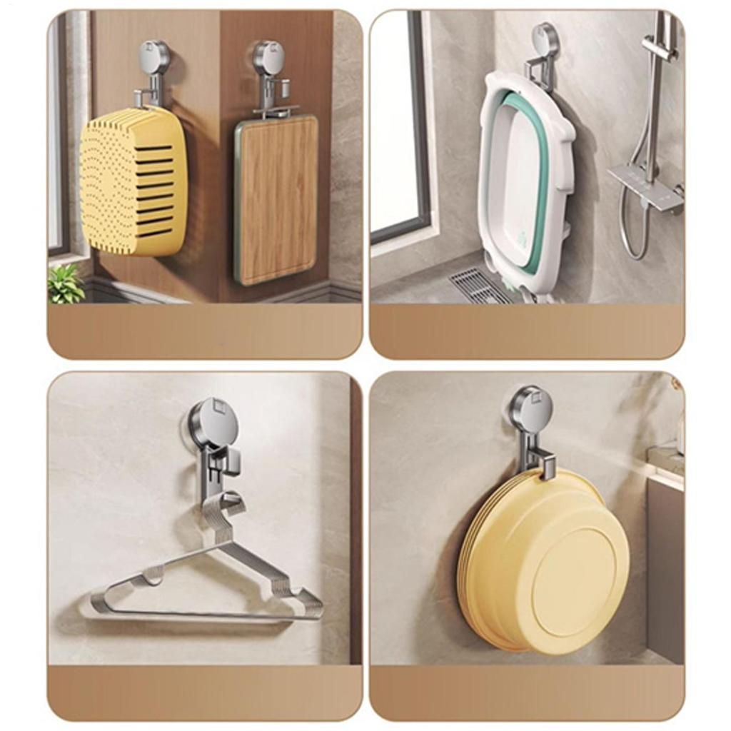 Towel Hooks For Bathrooms Adjustable Storage Hanger Wall Hook For Backpack For Kitchen Bedroom Door Pool Coats Bag Umbrella