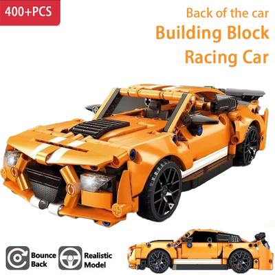 New Technical Racing Sport Car 400+PCS Model Building Blocks City Mechanical Speed Vehicle Supercar Puzzle Toys Kid Adult Gifts