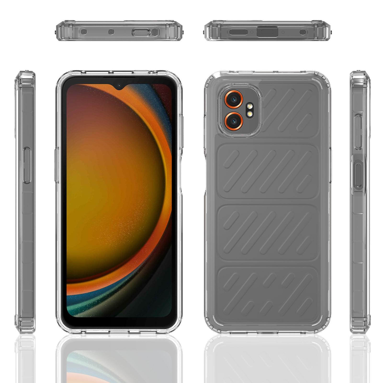 

For Samsung Galaxy XCover7 Pro Clear Phone Case TPU+Acrylic Shockproof Phone Back Cover Clear