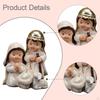 Christmas Nativity Scene Statue Holy Family Collection Gift Craft, Tabletop Ornament, Jesus