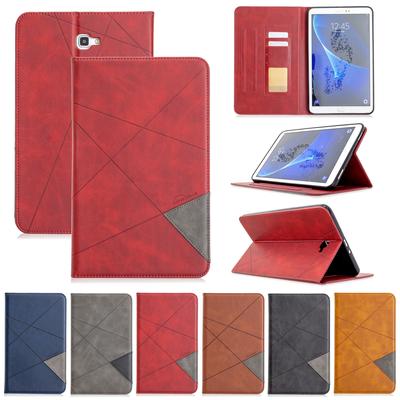 Husa pentru Samsung Galaxy Tab A 10.1 inch (Lansare 2016)(SM-T580/T585) Husă folio Business Premium din piele PU cu mai multe unghiuri de vizualizare buzunar pentru carduri