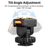 Magnetic Quick Release Base with Cold Shoe Extension Hole Action Camera Tripod Adapter Accessory
