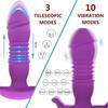 Dildo Vibrátor Big Butt Plug Análny vibrátor Diaľkové ovládanie Mužský masážny prístroj na prostatu Anus Sexuálna hračka pre mužov Gay