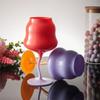 Creative Goblet Cup Retro Style Colorful Crystal Twist Red Wine Glass For Champagne Cocktail For Party Wedding Bar Accessories