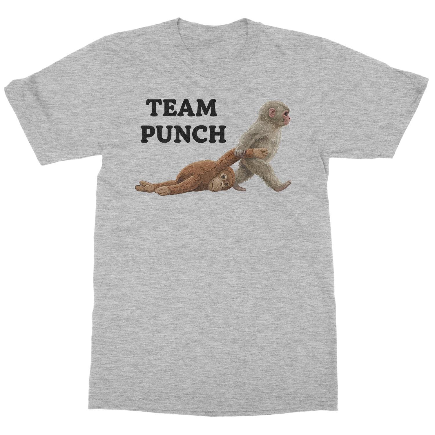Team Punch - Punch The Monkey Plush Friend Unisex T-Shirt XXL