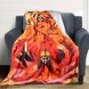 1pc NARUTO (3) Blanket, Gift, for Men and Women, Soft Blanket, Good for Sofa Bed Couch Travel, Lightweight Flannel Blanket