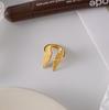Yori Statement Stainless Steel Angel Wings Open Ring Fashion Trendy Waterproof Daily Jewelry Gift Wholesale 2025 New
