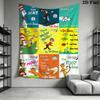 Dr.Seuss Pattern Home Decor Tapestry, Wall Hanging, Decorative RV Wall Cloth.MGT0918512