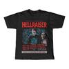Hellraiser Movie T-Shirt Men Women Retro Horror Graphic Cotton Short Sleeve Streetwear Tee