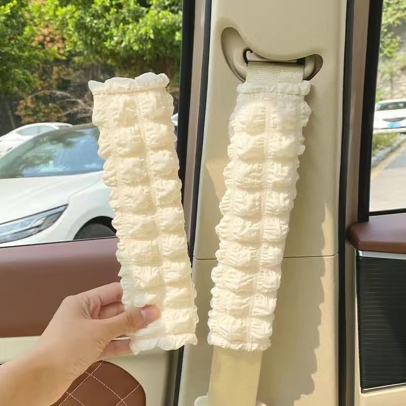 Seat Belt Shoulder Pad Seat Belt Cover Car Seat Belt 2 pieces