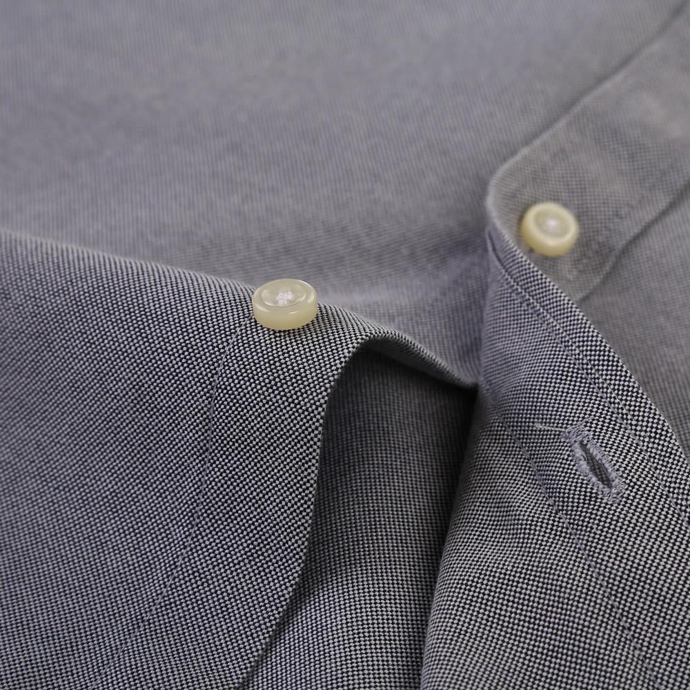 Shirt Men Dress Shirt Fashion Long Sleeve Oxford Business Formal Regular Fit Office Formal Men's Clothing Blouses