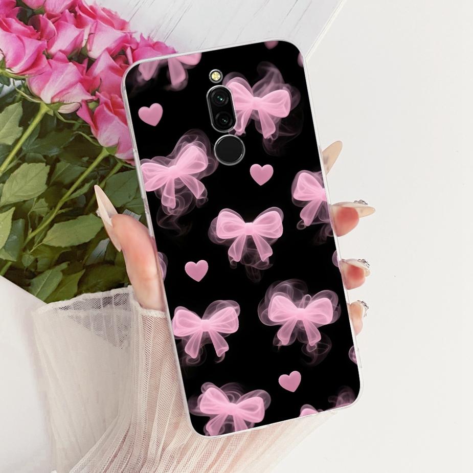 For Xiaomi Redmi 8 8A Case Luxury Flowers Butterfly Painted Cover Soft Slim Phone Case For Xiaomi Redmi 8A 8 Redmi8 Redmi8A Bags