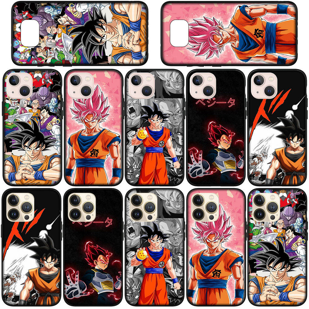 for Motorola Moto Edge 70 60 50 G54 G86 Samsung Galaxy S25 iPhone 17 16 15 Redmi Note 14 13 Pro Max Phone Case Dragon Ball Goku DragonBall Super Cover