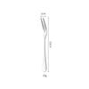 1010 Stainless Steel Dessert Spoon - Thick, Round, Mirror-Finish 304 Stainless Steel Tableware
