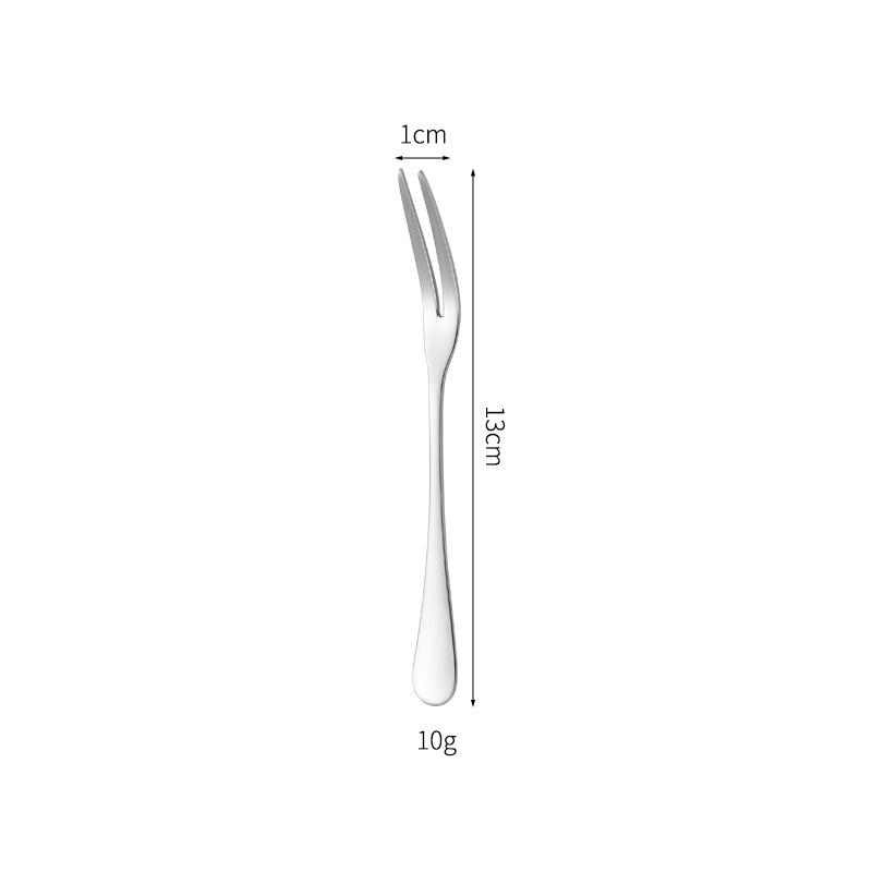 1010 Stainless Steel Dessert Spoon - Thick, Round, Mirror-Finish 304 Stainless Steel Tableware
