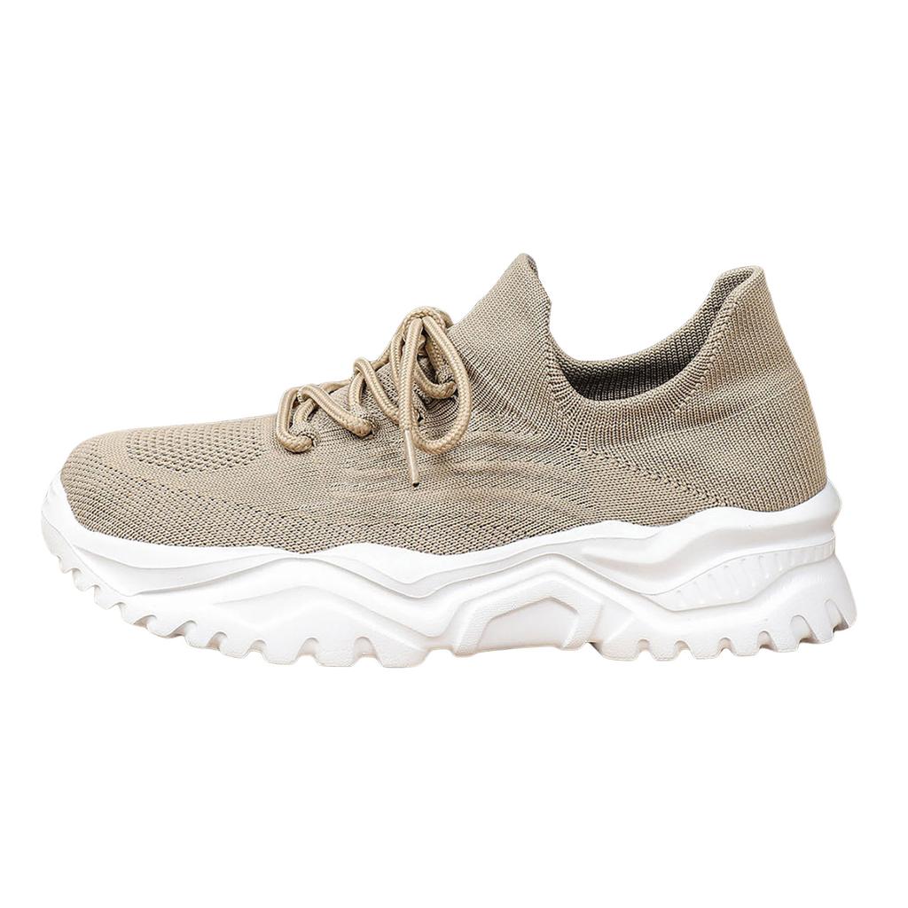 Womens Sneaker Plus Size Breathable Sock Shoes Versatile Shoes Fashion Casual Sports Shoes Mesh Single Shoes Zapatillas De Mujer
