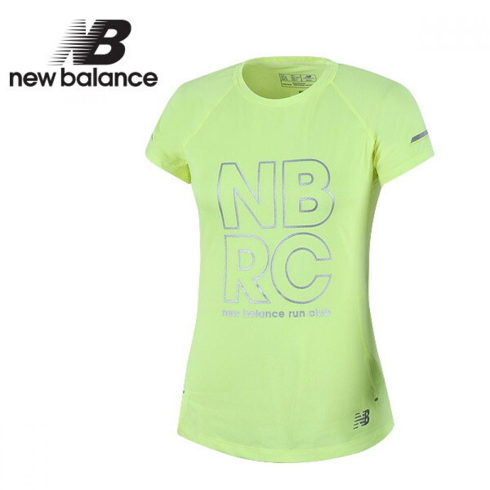 

New Balance Women S Ice 2.0 Short Sleeve Tee Yellow 85