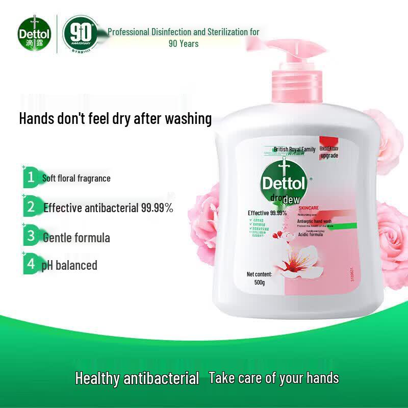 Dettol Moisturizing Antibacterial Hand Wash (2x500ml)