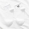 Trendy Mid-Calf Cotton Socks with Cartoon Embroidery for Girls - Cozy Autumn Winter Wear
