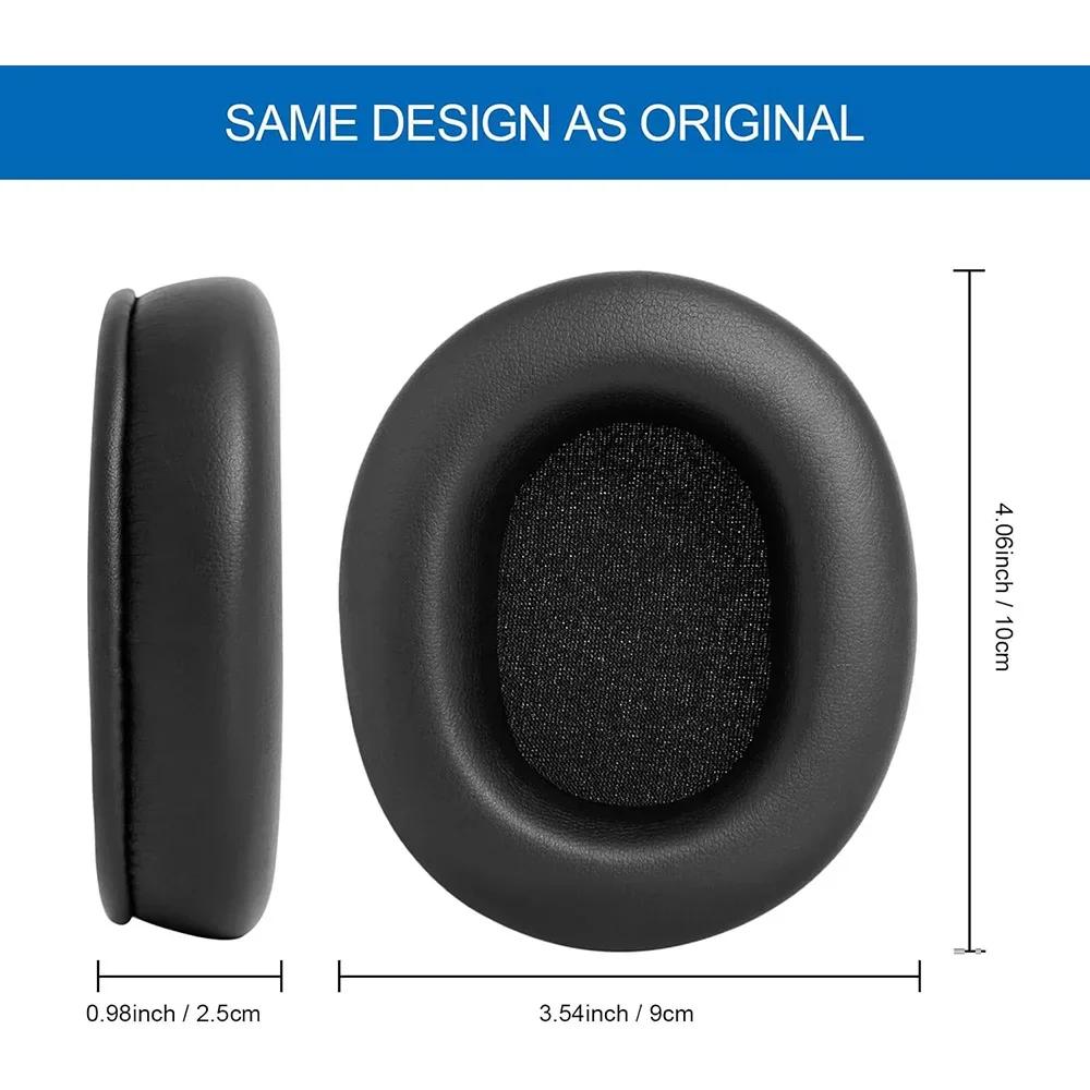 2pcs/pairs Leather Headphone Foam For Sony MDR 7506 Sony MDR V6/ MDR V7/ MDR-CD900ST Headset Ear pads Cushion