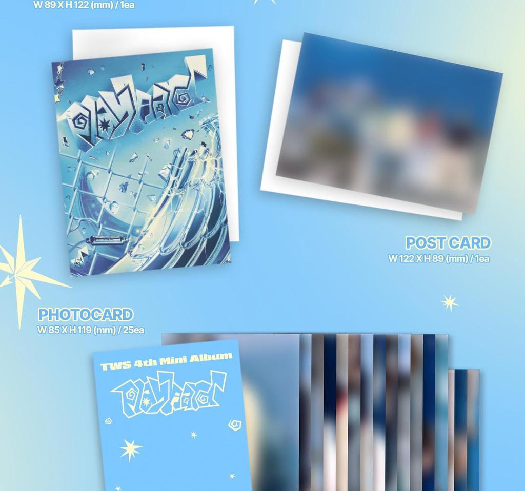 (KiT ver.) TWS [play hard] 4th Mini Album