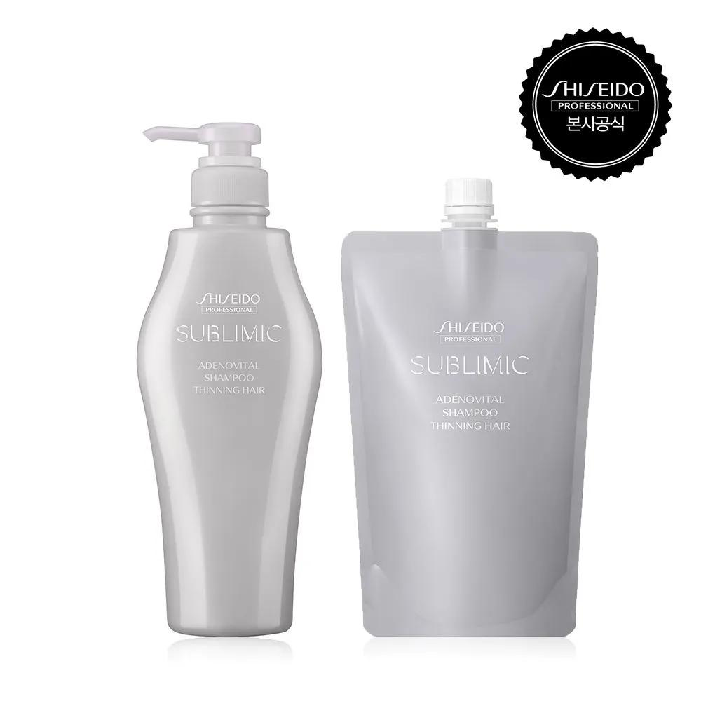 Sublimic Adenovital Shampoo 500ml + Shampoo 450ml (Refill)