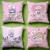 Stylish EEsther Bunnying Cushion Cover Versatile DoubleSided Pillow Case Fit for Sofa Bed Car  Daily Decor