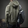 2025 Men's Trendy Hooded Cotton-Padded Winter Workwear Jacket - Thick, Warm, Cold Protection