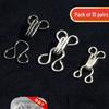 High-Grade Metal Invisible Collar and Underwear Hook Button for Anti-Exposure