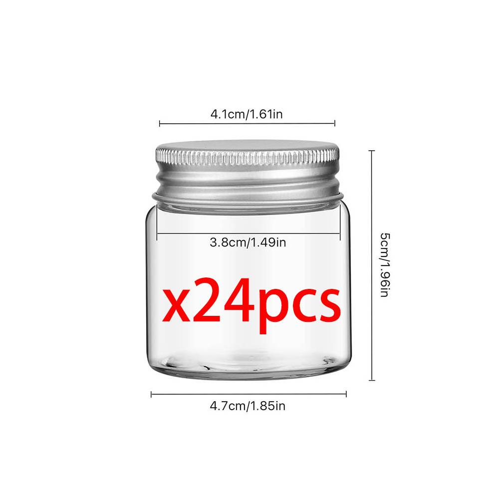 2oz Mini Mason Jars, Wide Mouth Clear Glass Jars with Lids,Great Sealing Mason Canning for Food Storage, Spice, Jam, Honey,Jelly