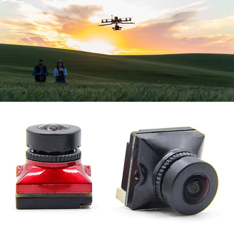 Ratel 2 V2 FPVs Camera 2.1mm Lens Low Noise 1200TVL 165° Camera Format Switchable for Remote Controlled Drones