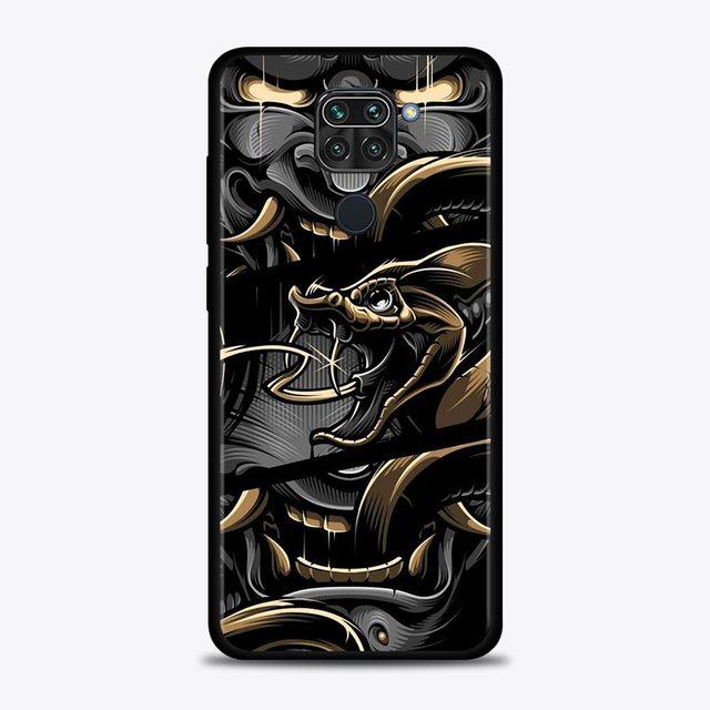 

Чехол Terror Ghost Head для Xiaomi Redmi Note 11 10 9 8 7 Pro Max 9t 8t 9s, чехол для Redmi 10 9 8 9c 9a 8a 7a For Redmi Note 9 Pro