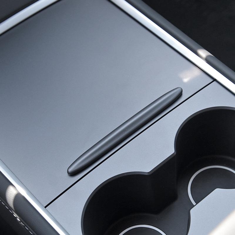 

Подходит для Tesla Model 3 Y 2024 2024 2024 Центральный блок управления Защитная пленка Центральный блок управления Защитный рычаг серебряный