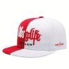 1 buc Șapcă Snapback la Modă Brodată Thug Life, Șapcă de Baseball pentru Sporturi în Aer Liber pentru Bărbați și Femei